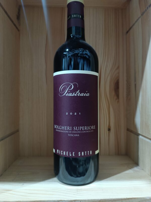 Bolgheri Rosso Superiore DOC "Piastraia" -  Michele Satta