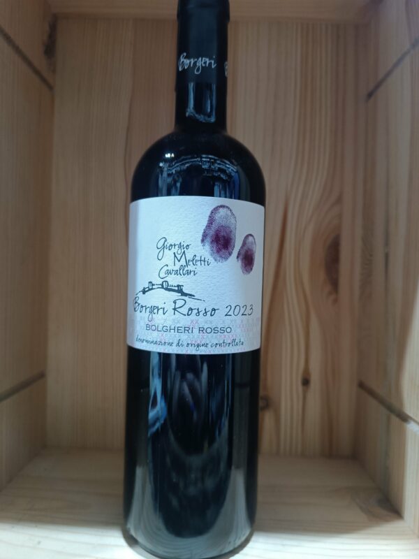 Bolgheri Rosso DOC Borgeri Rosso Giorgio Meletti Cavallari