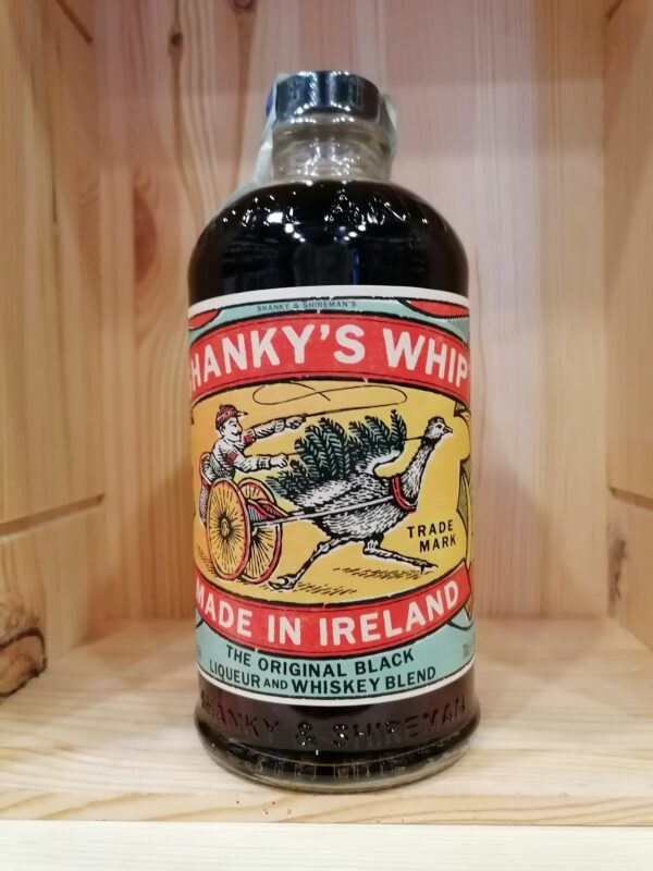 Ireland Black Liqueur and Whiskey Blend "Shanky's Whip"