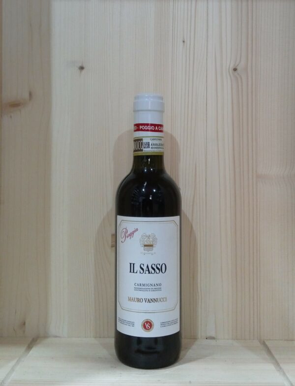 Carmignano DOCG Il Sasso Piaggia Mauro Vannucci (Mezza Bottiglia 0,375 lt.)