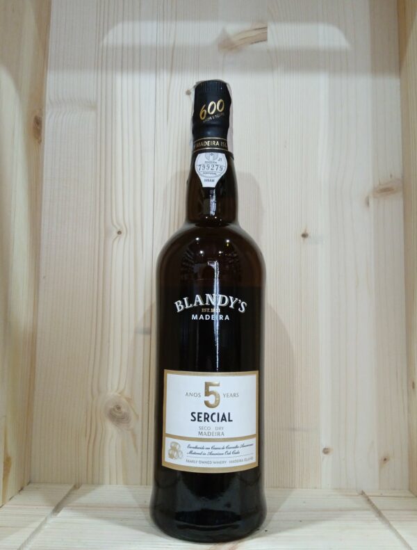 Dry Madeira Sercial aged 5 years Blandy“s