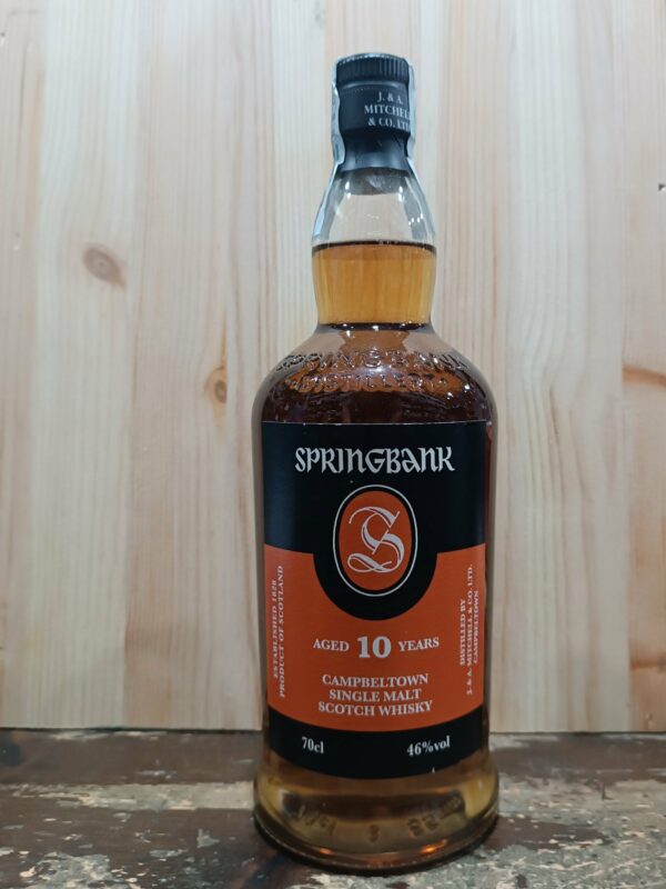 Single malt Scotch Whisky Springbank 10 anni