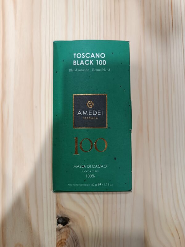 Massa di Cacao 100% "Toscano black" - Amedei 50gr