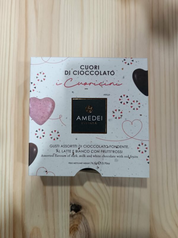 9 Cuoricini di cioccolato assortiti - Amedei