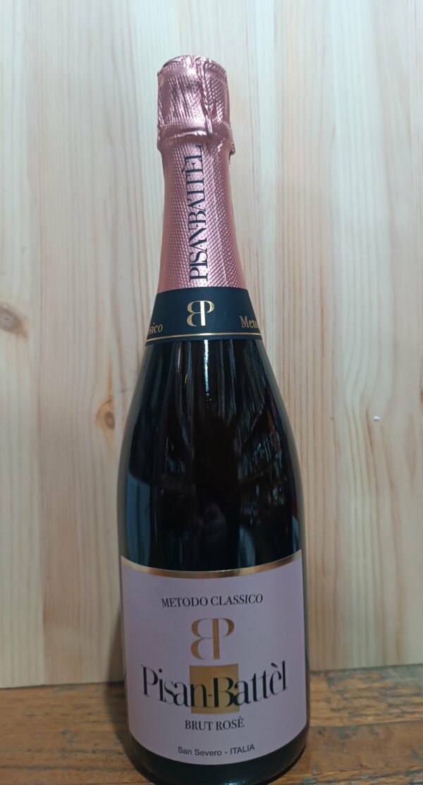 Metodo Classico brut rosé - Pisan Battèl