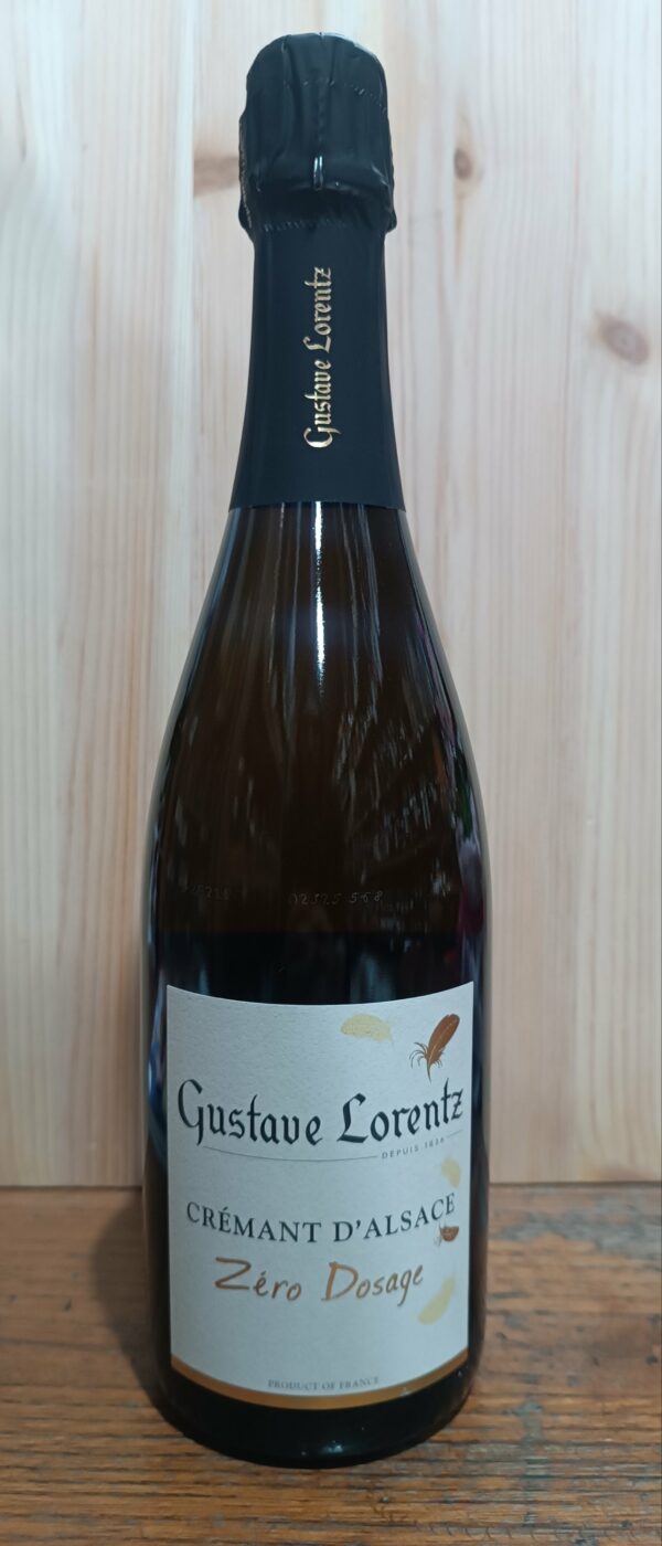 Cremant d'Alsace dosaggio zero - Gustave Lorentz