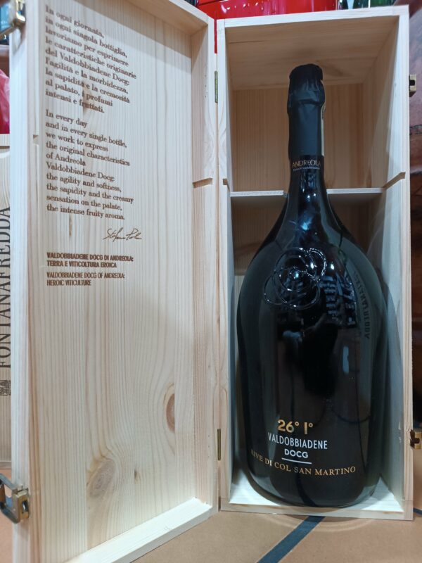 Prosecco Superiore di Valdobbiadene Extra brut " 26 1° " - Andreola